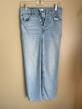 Re Done Straight Leg Jeans